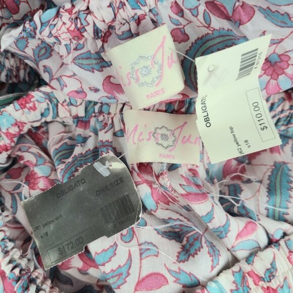 NWT Miss June Paris Ruffle Skirt Crop Top 2 Piece Set - Picture 12 of 12